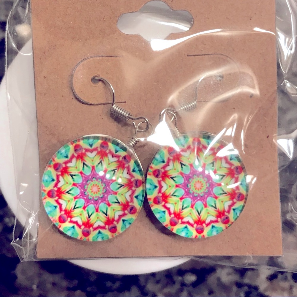 Mandala earrings